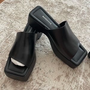 nakedvice platform sandals